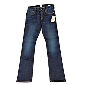 Edwin Jeans Mens 30x33 Cooper Denim Designer Zip Fly Jace Straight $168‎ NEW